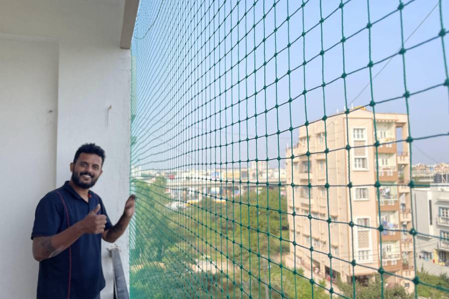 Balcony Safety Netting Service in Bangalore